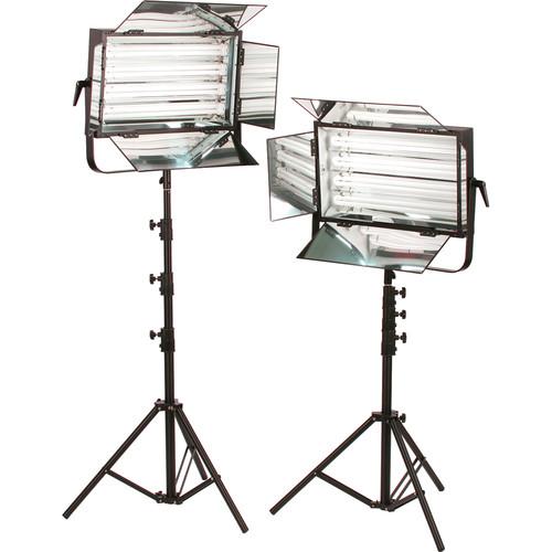 Smith-Victor FLO-220 440W Dimmable Fluorescent 2-Light Kit