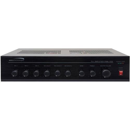 Speco Technologies Contractor Series 60W RMS Public Address Power Mixer Amplifier