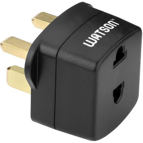 Watson Adapter Plug 2 Prong USA to 3 Prong UK