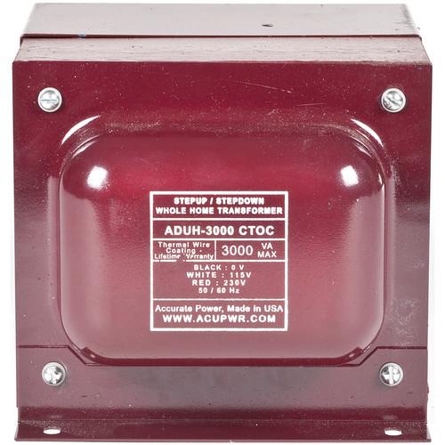 ACUPWR AUDH-3000 Step Up Step Down Home Transformer Voltage Converter