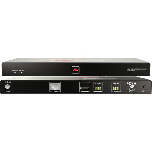 Avenview HDMI H.264 over IP Receiver with Seamless Switching & POE