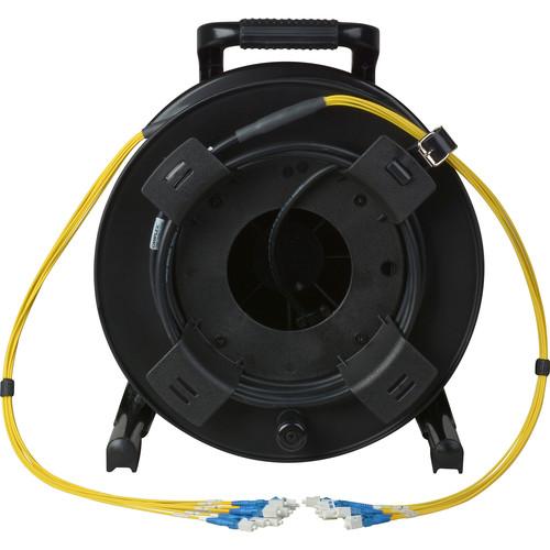 Camplex 8-Channel Fiber Optic Tactical Cable Reel with LC Connectors