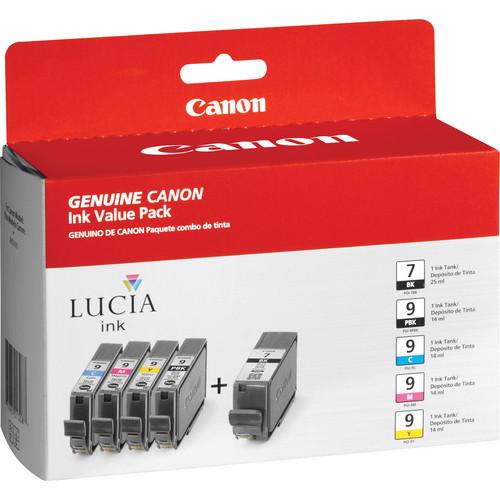 Canon PGI-9 and PGI-7 Ink Cartridge Value Pack
