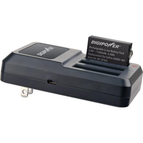 DigiPower Re-Fuel HERO4 Triple Battery Charger and Battery Kit