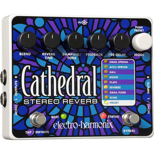 Electro-Harmonix Cathedral Stereo Reverb Pedal