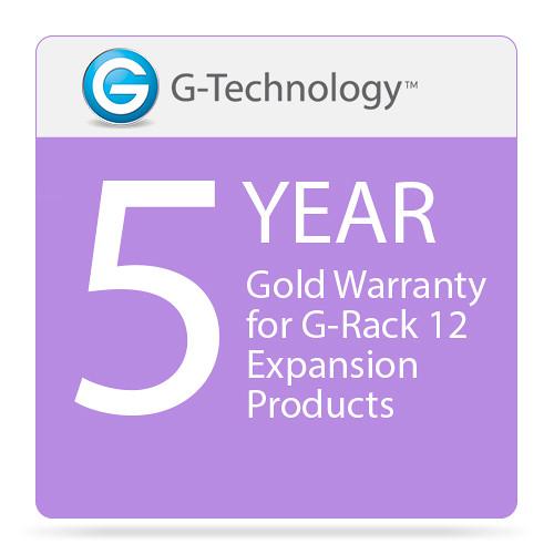 G-Technology Gold 5-Year Service Warranty for G-Rack 12 Expansion Products