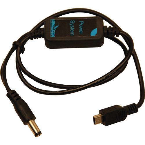 IndiPRO Tools 2.5mm DC Barrel to Mini USB 5 VDC Power Regulated Cable