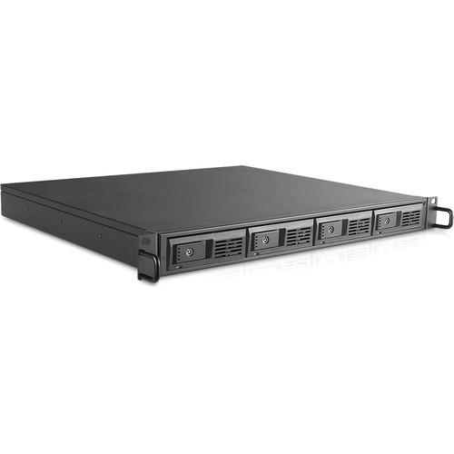 iStarUSA 4-Bay 3.5" SAS SATA 6.0Gbps miniSAS SFF8088 JBOD Trayless Rackmount Chassis