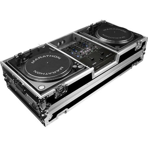 Marathon MA-2PLATMHW Dual Lighting Case with Casters