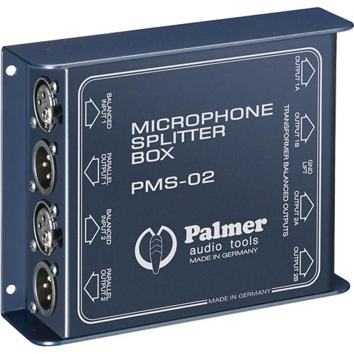 Palmer PMS02 Dual Channel Microphone Splitter