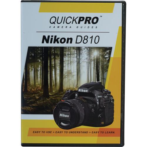 QuickPro DVD: Nikon D810 Instructional Camera Guide
