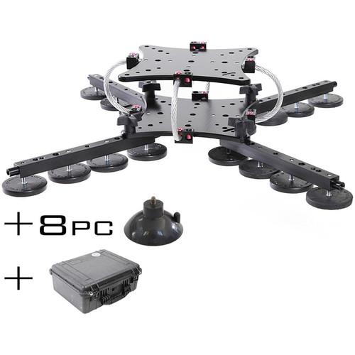 RigWheels Cloud Mount Camera Vibration Isolator System for Select Full-Size Cameras with Pelican 1550 Protector Case