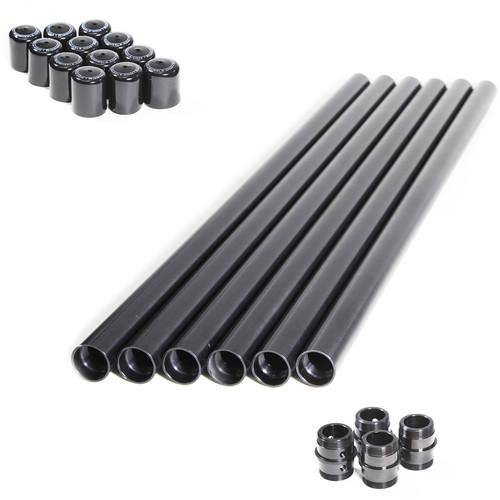 RigWheels PortaRail Collapsible Speed Rail with Six 40" Sections & Four Connectors