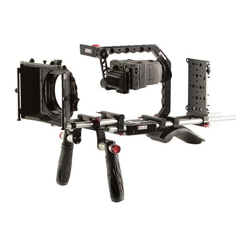SHAPE Panasonic GH4 Shoulder Mount Bundle with Gold Mount Battery Plate