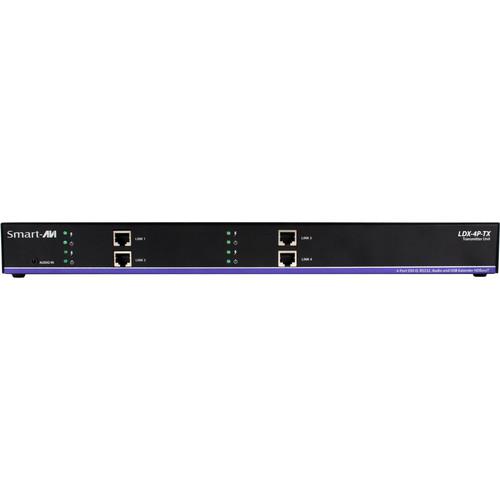 Smart-AVI LDX-4P-TX HDBaseT Quad-Head DVI-D Extender
