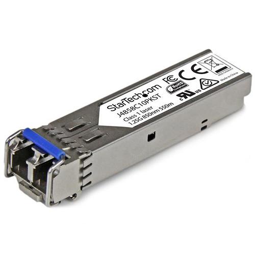 StarTech Gigabit Fiber SFP SM MM LC with DDM Transceiver Module - HP J4859C Compatible