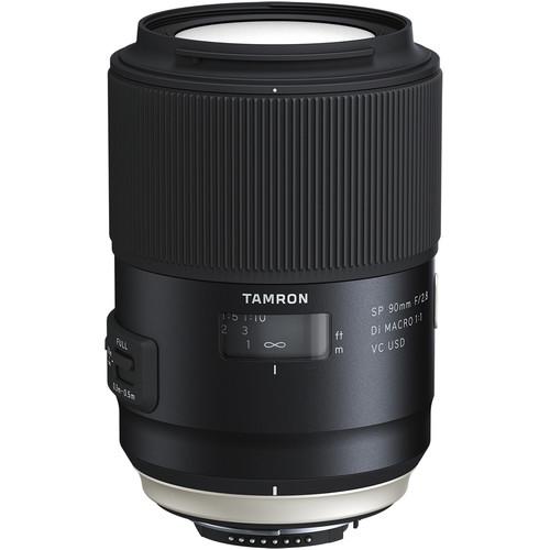 Tamron SP 90mm f 2.8 Di Macro 1:1 VC USD Lens for Nikon F