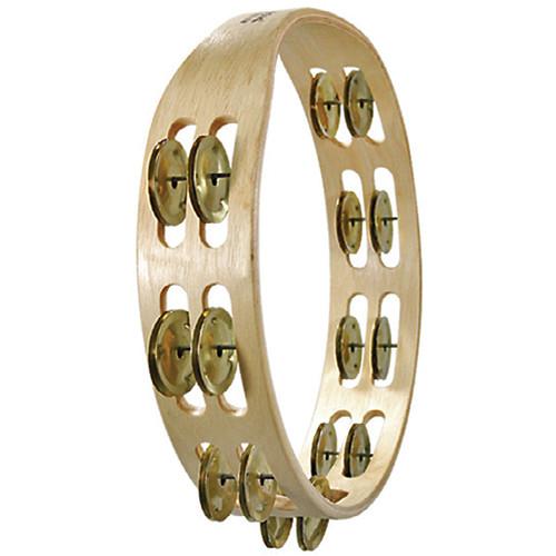 Tycoon Percussion Double Row Wooden Tambourine