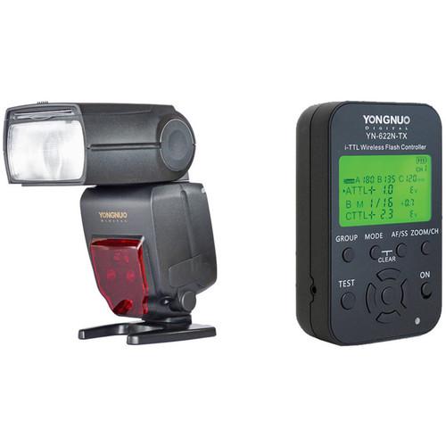 Yongnuo YN685 Wireless TTL Speedlite and Wireless Flash Controller Kit for Nikon Cameras