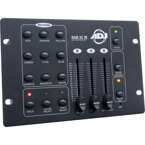 American DJ RGB 3C IR 3-Channel DMX Controller for RGB LED Fixtures