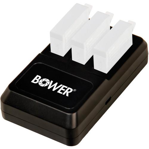 Bower Xtreme Action Series Triple Battery Charger for GoPro HERO4