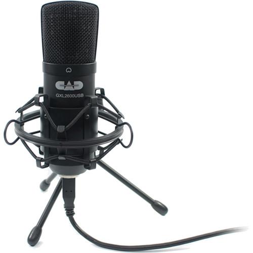 CAD GLX2600USB Large-Diaphragm Studio Condenser USB Microphone