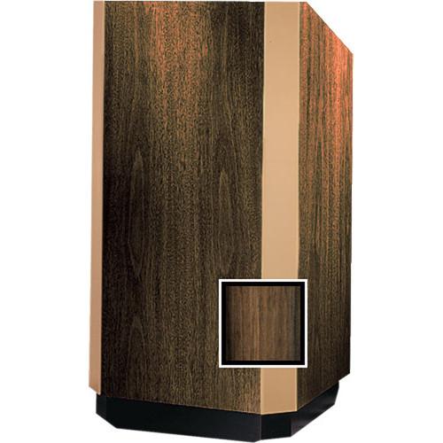 Da-Lite 32-in. Floor Model Yorkshire Lectern - Heritage Walnut