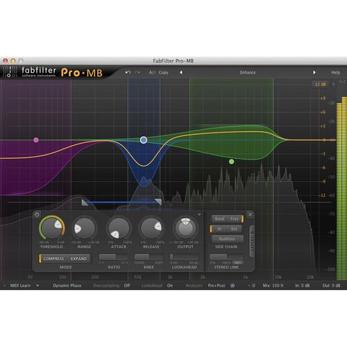 FabFilter Pro-MB Multiband Dynamics Plug-In
