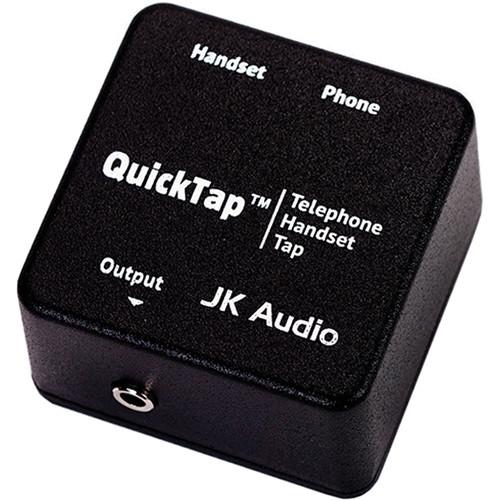 JK Audio QUICKTAP Telephone Handset Audio