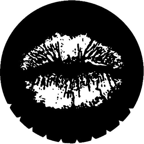 Rosco Standard Steel Gobo #7219 - Lips - Size B 86mm