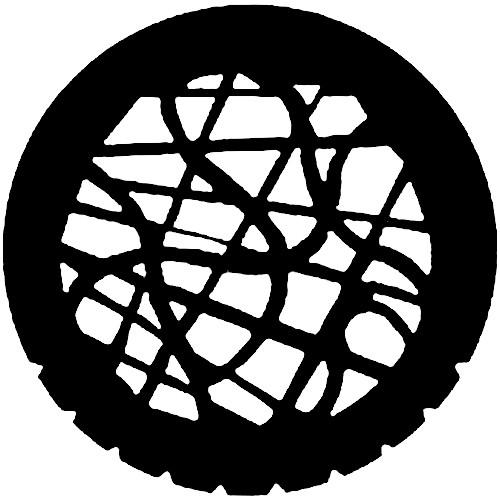 Rosco Standard Steel Gobo #7747 - Tangle - Size A 100mm
