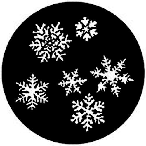 Rosco Standard Steel Gobo #7772 - Snowflakes - Size A 100mm