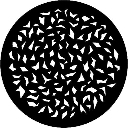 Rosco Standard Steel Gobo #7809 - Sharp Breakup - Size B 86mm