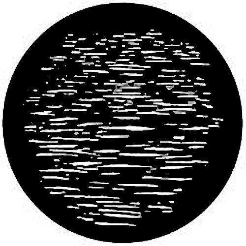 Rosco Standard Steel Gobo #7833 - Water 1 - Size A 100mm