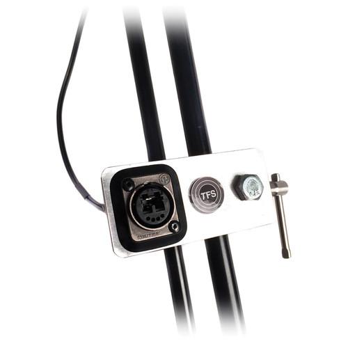 Tactical Fiber Systems Neutrik opticalCON Duo Cable Adapter with Tripod Clamp