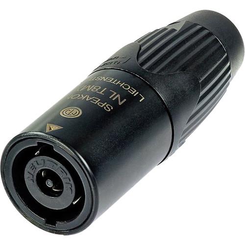 Whirlwind 8-Pole Male SpeakON Cable Connector with Chuck-Type Stain Relief & All-Metal Housing