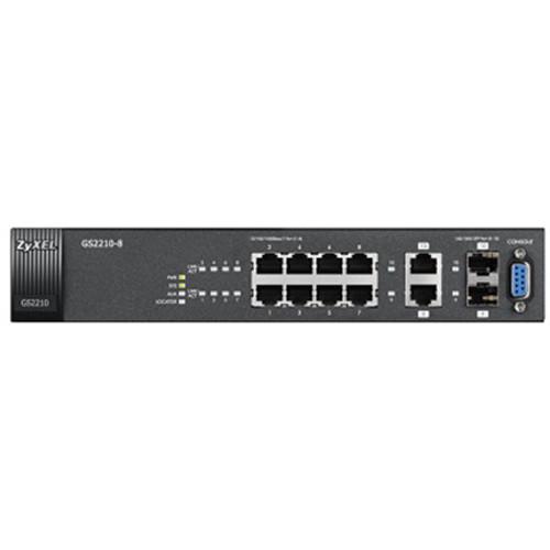 ZyXEL GS2210 Series 8-Port Gigabit Managed Switch