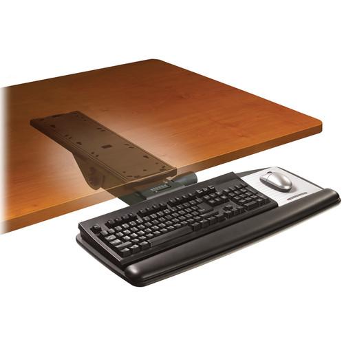 3M AKT91LE Adjustable Keyboard Tray with Easy-Adjust Arm