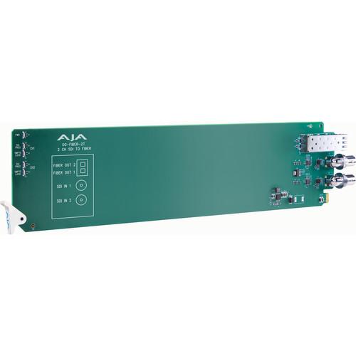 AJA openGear Two-Channel 3G-SDI to Fiber Converter