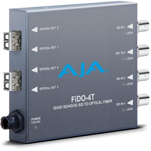 AJA Quad Channel SDI to LC Fiber Converter for CWDM Module