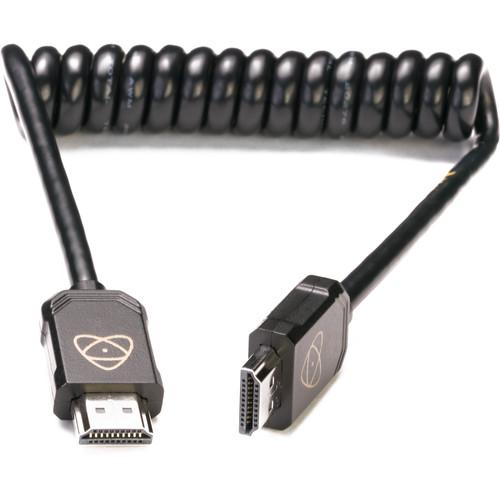 Atomos AtomFLEX HDMI Male to HDMI Male Coiled Cable