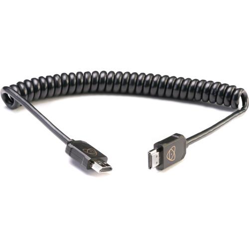 Atomos AtomFLEX HDMI Male to HDMI Male Coiled Cable