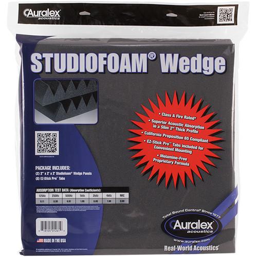 Auralex Studiofoam Pyramid Panels 2 x 24 x 24"