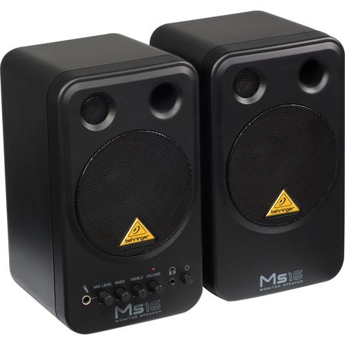 Behringer MS16 2-Way Active Nearfield Monitors