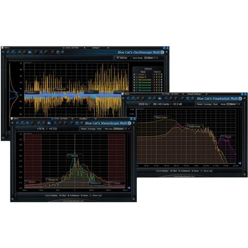 Blue Cat Audio Multi Pack Multiple Track Analysis Plug-In Pack