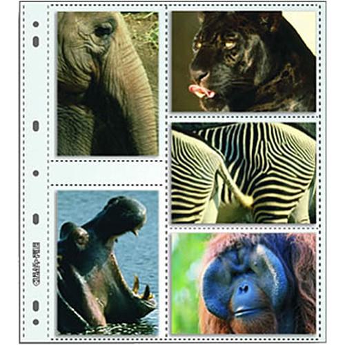 ClearFile Archival-Plus Print Page, Holds Ten 3.5 x 5" Prints - 25 Pack