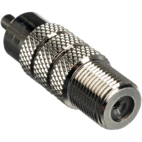 Comprehensive PP-FJ Male RCA to Female Type-F Coaxial Adapter