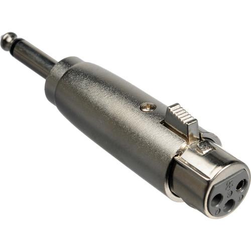 Comprehensive SPP-XLRJ Monaural Male 1 4" Phone to Female 3-Pin XLR Adapter