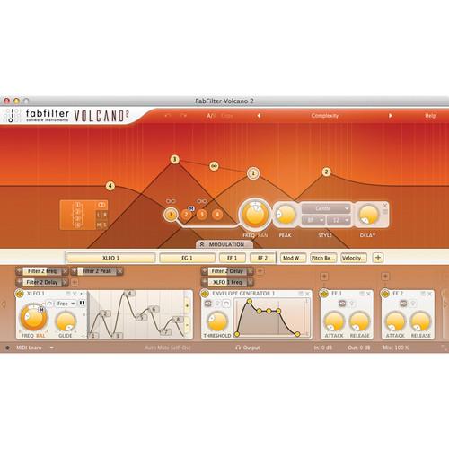 FabFilter Volcano 2 Software Plug-In