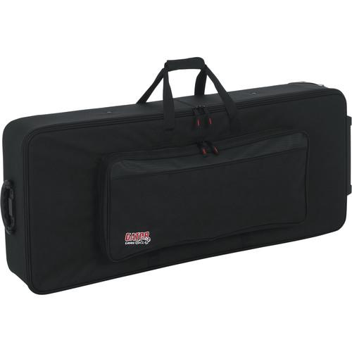 Gator Cases GK-61 Keyboard Case with Wheels for 61-Note Keyboard